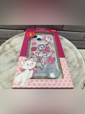 DISNEY ❤️The Aristocats Marie iPhone 13/14/15 Case Pink NWT